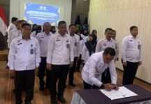Wujudkan Zona Bebas Narkoba, Lapas Wonogiri Ikuti Penandatanganan Komitmen Bersama Secara Serentak